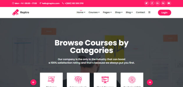 Diseño de Páginas Webs Cursos Online 009