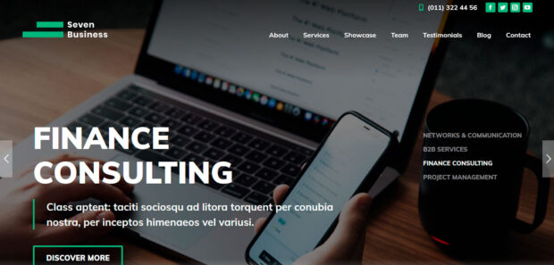 Diseño Web One Page WordPress 001