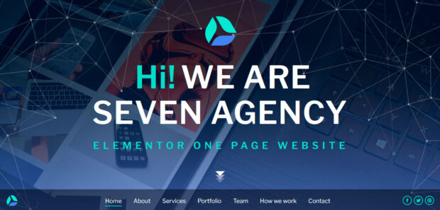 Diseño Web One Page WordPress 005